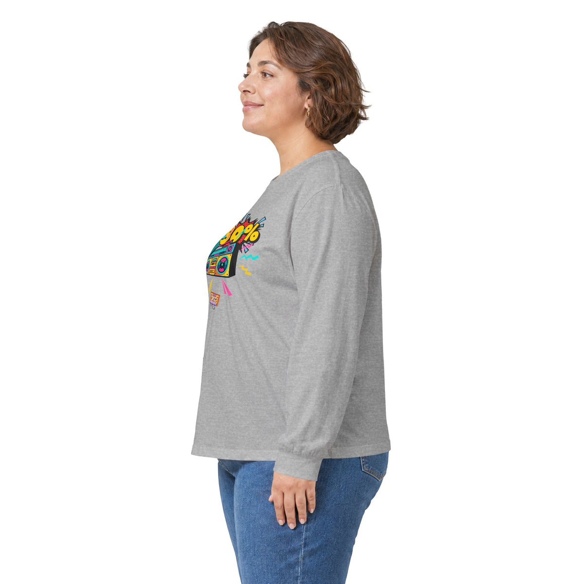 Copy of 80's Made Me Long Sleeve Tee — Retro Cassette Nostalgia Shirt