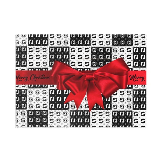Christmas Red Bow Postcard