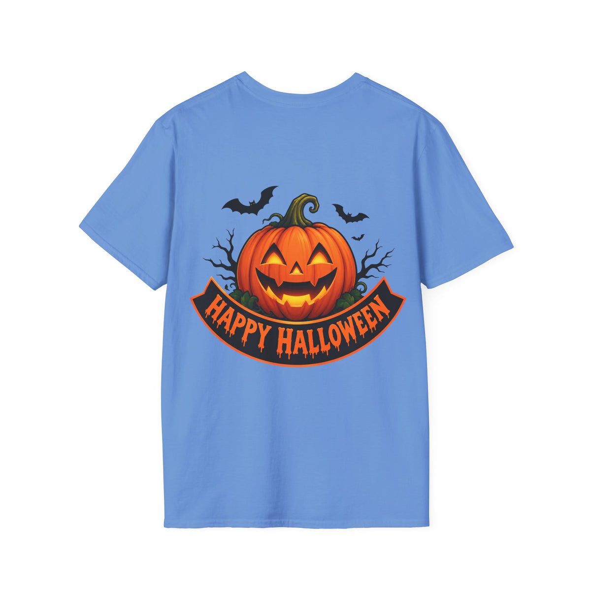 Halloween Pumpkin T-Shirt — 'Treat or Trick' Jack-o'-Lantern Design