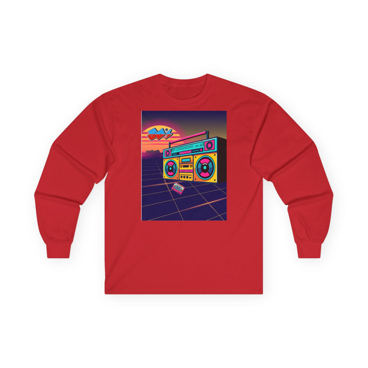 Copy of Copy of 80's Made Me Long Sleeve Tee — Retro Cassette Nostalgia Shirt