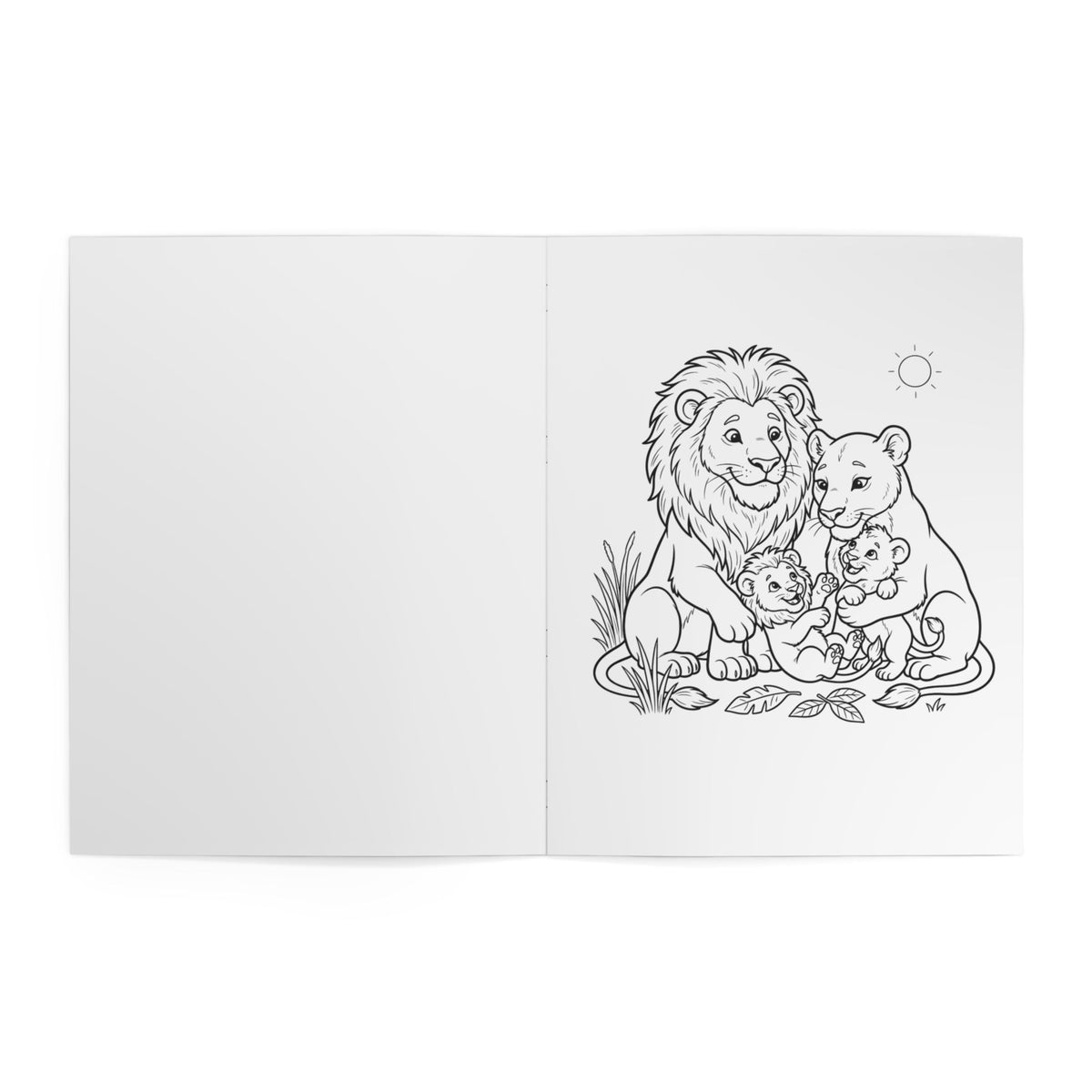 Safari Coloring Book