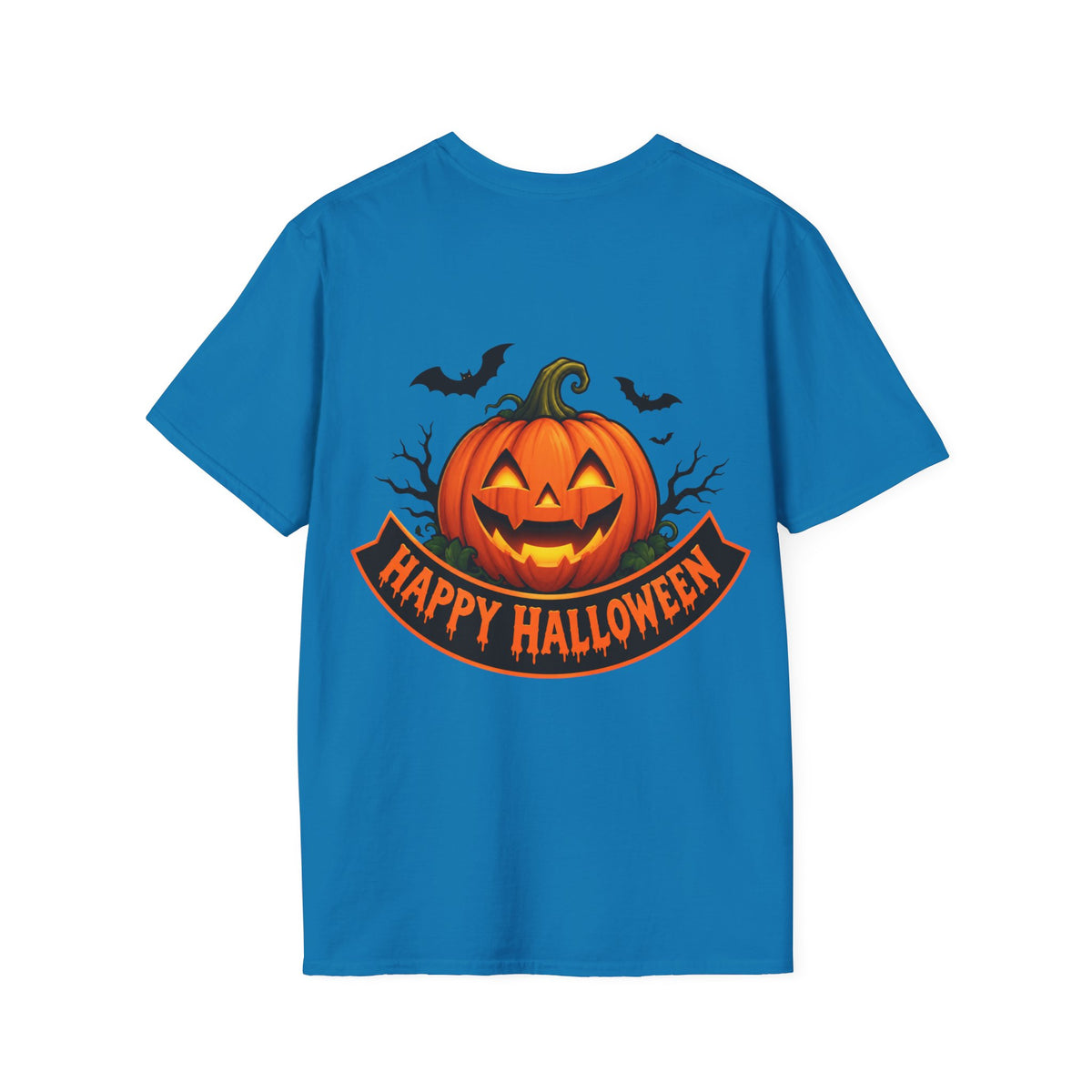 Halloween Pumpkin T-Shirt — 'Treat or Trick' Jack-o'-Lantern Design