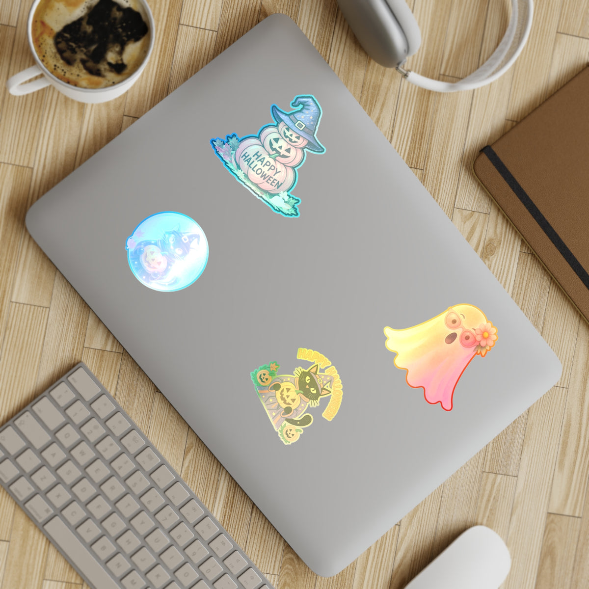 Halloween Sticker Sheet Bundle, 5pcs