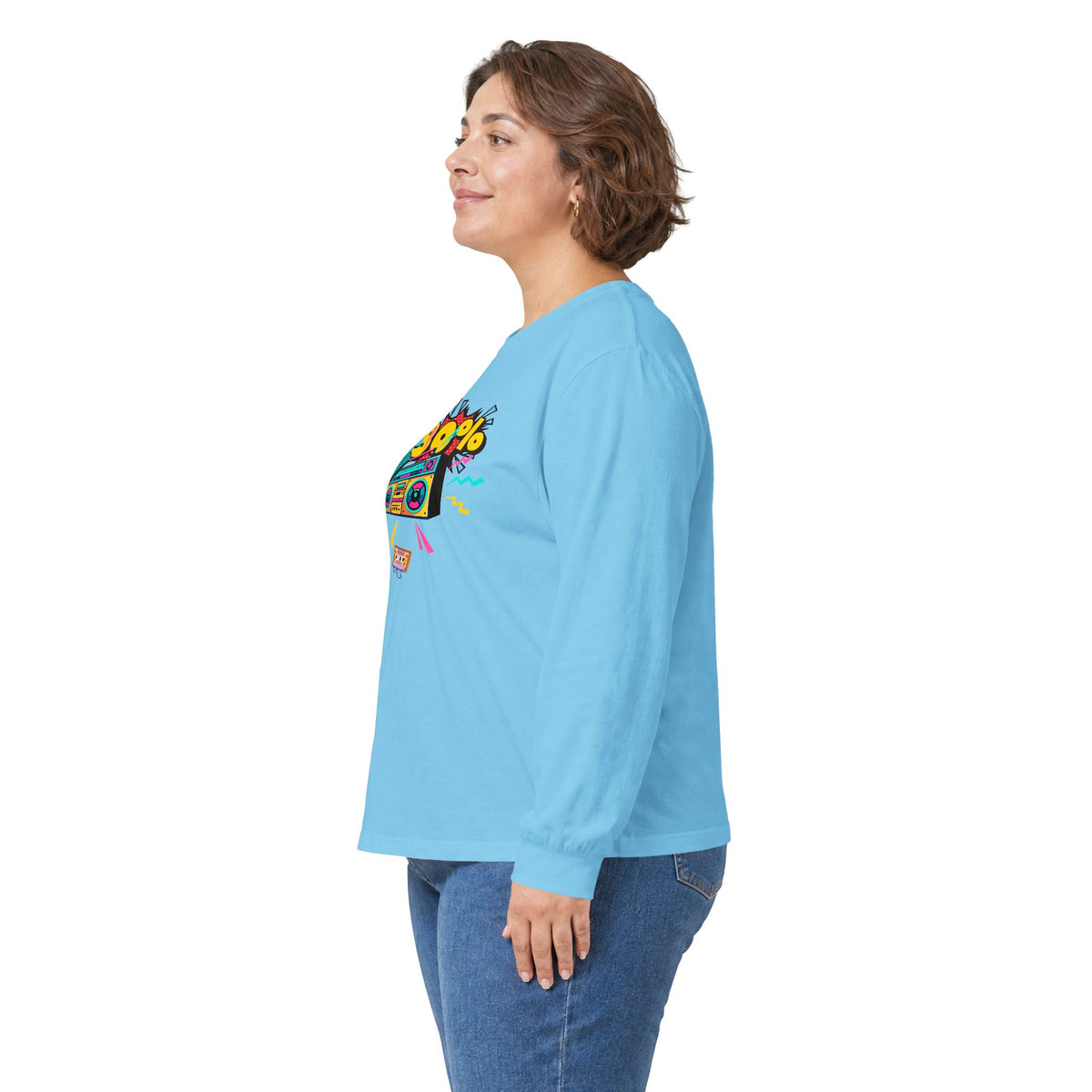 Copy of 80's Made Me Long Sleeve Tee — Retro Cassette Nostalgia Shirt