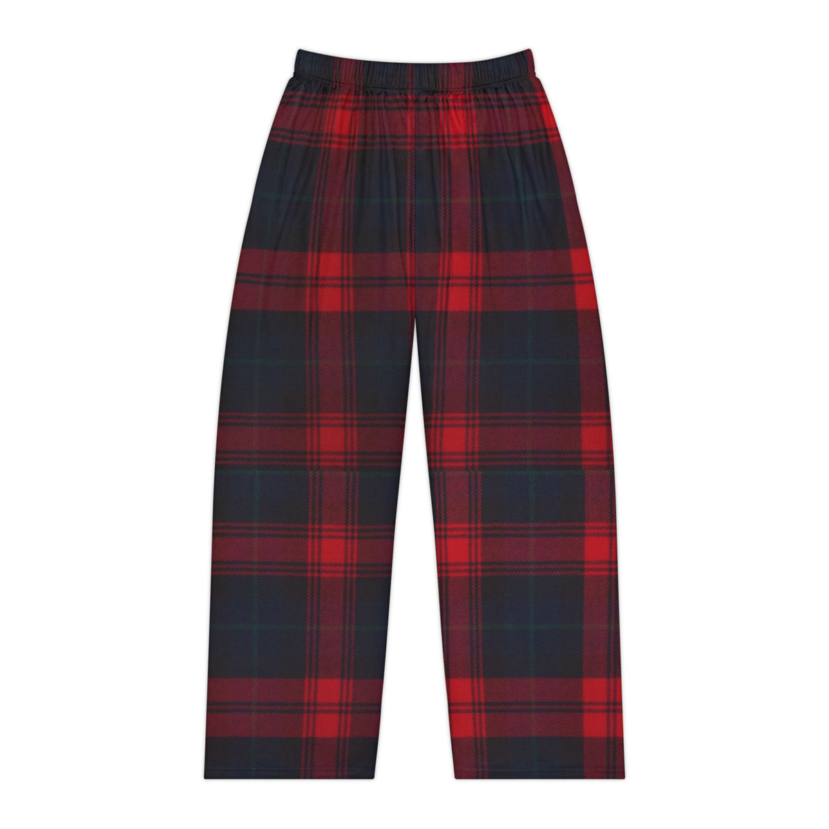 Red Tartan Plaid Women's Pajama Pants — Cozy Lounge Sleepwear