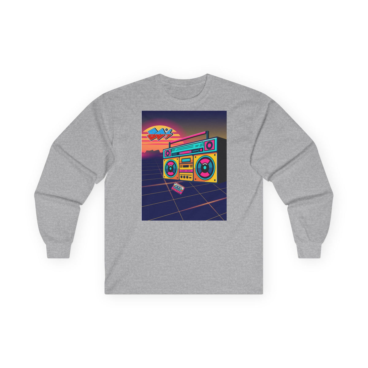Copy of Copy of 80's Made Me Long Sleeve Tee — Retro Cassette Nostalgia Shirt