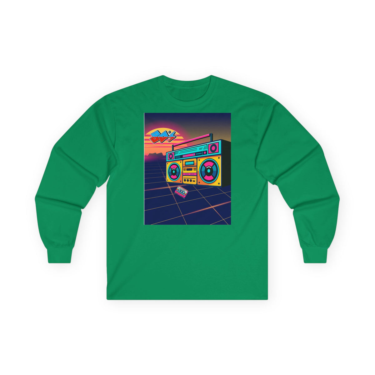 Copy of Copy of 80's Made Me Long Sleeve Tee — Retro Cassette Nostalgia Shirt