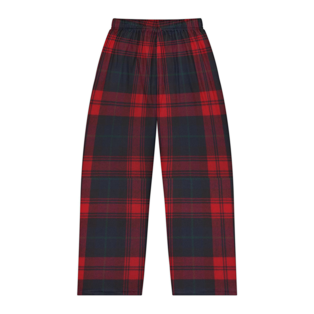 Red Tartan Plaid Women's Pajama Pants — Cozy Lounge Sleepwear