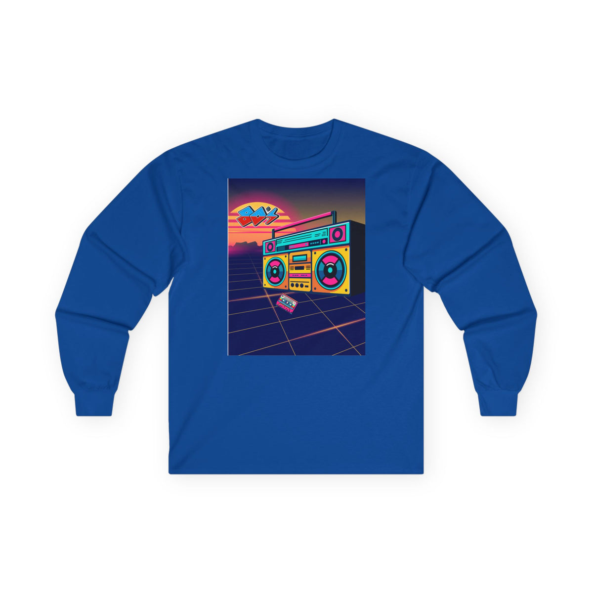 Copy of Copy of 80's Made Me Long Sleeve Tee — Retro Cassette Nostalgia Shirt