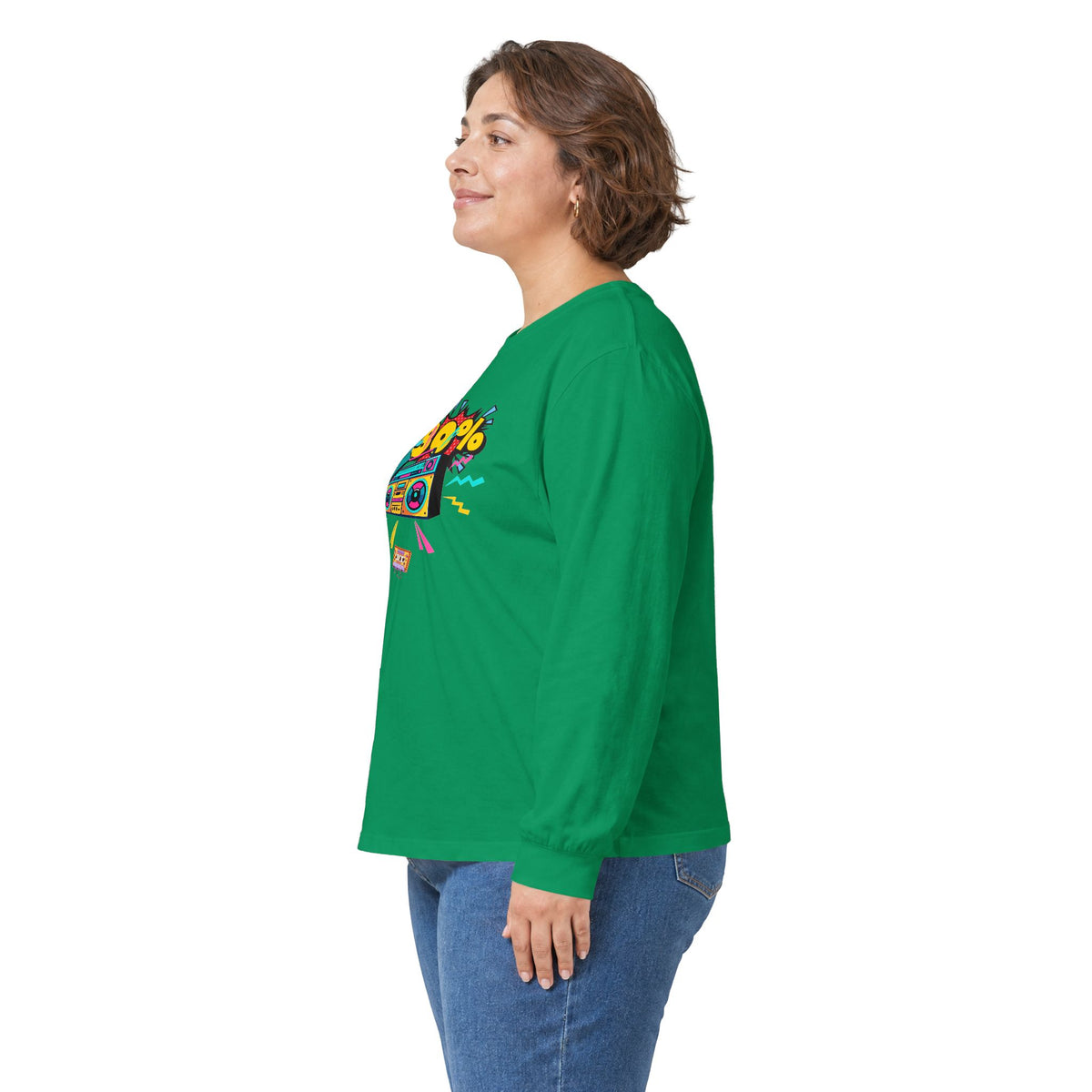 Copy of 80's Made Me Long Sleeve Tee — Retro Cassette Nostalgia Shirt