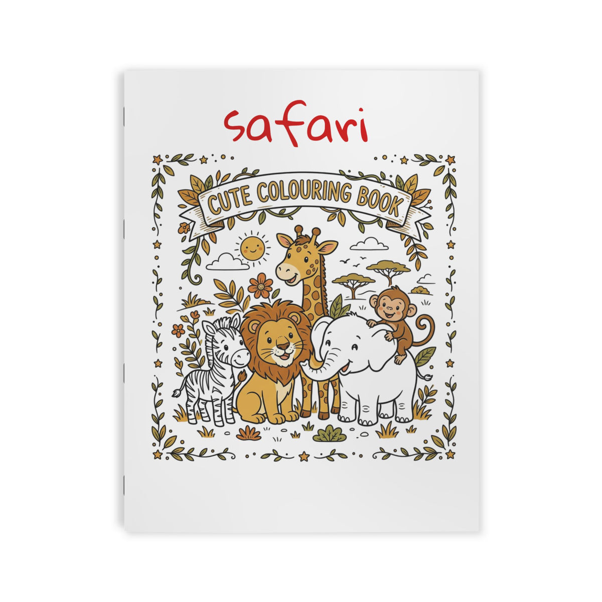Safari Coloring Book