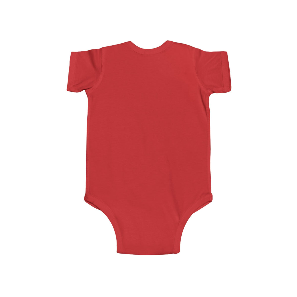 Baby Christmas Wreath Bodysuit — Holiday Gingerbread & Cocoa Infant Onesie