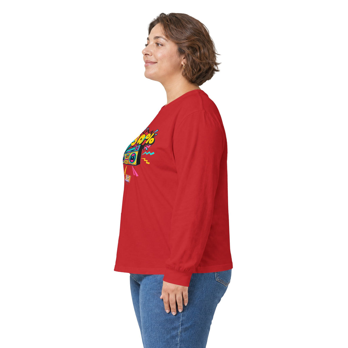 Copy of 80's Made Me Long Sleeve Tee — Retro Cassette Nostalgia Shirt