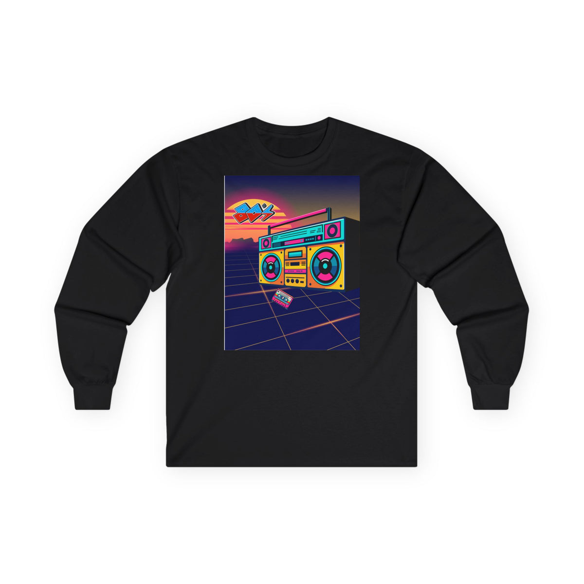 Copy of Copy of 80's Made Me Long Sleeve Tee — Retro Cassette Nostalgia Shirt