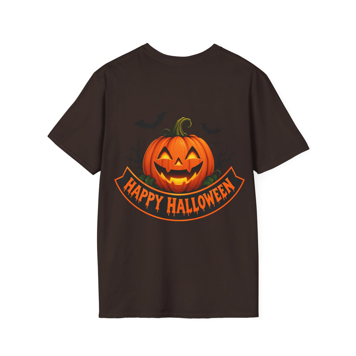 Halloween Pumpkin T-Shirt — 'Treat or Trick' Jack-o'-Lantern Design