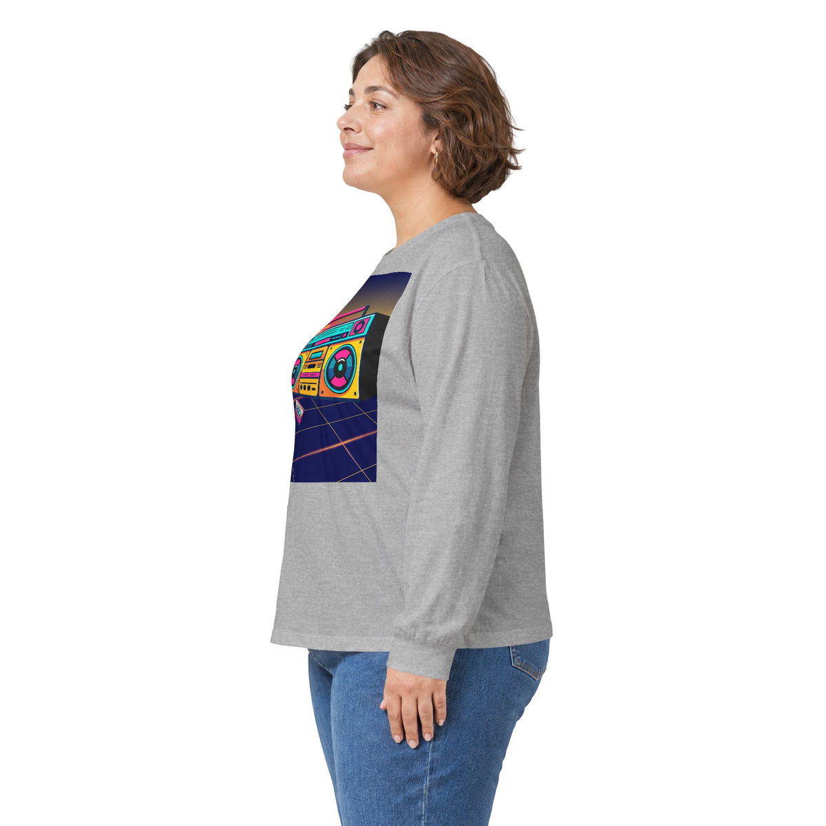Copy of Copy of 80's Made Me Long Sleeve Tee — Retro Cassette Nostalgia Shirt