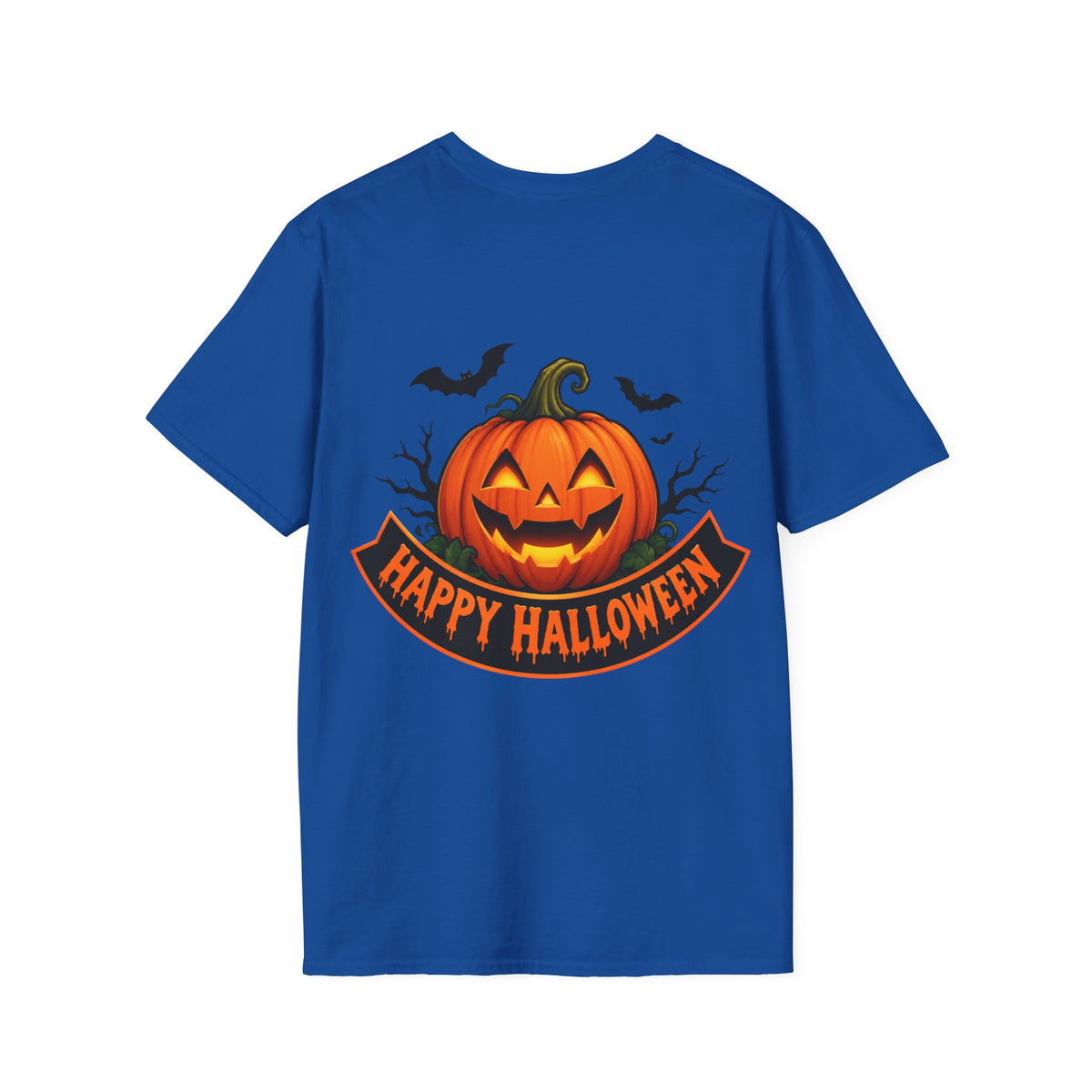 Halloween Pumpkin T-Shirt — 'Treat or Trick' Jack-o'-Lantern Design