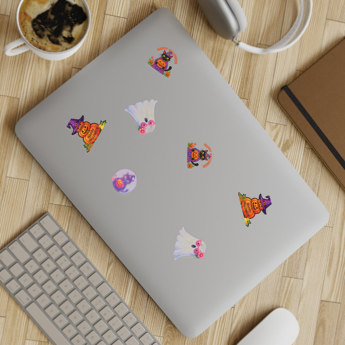 Halloween Sticker Sheet Bundle, 5pcs