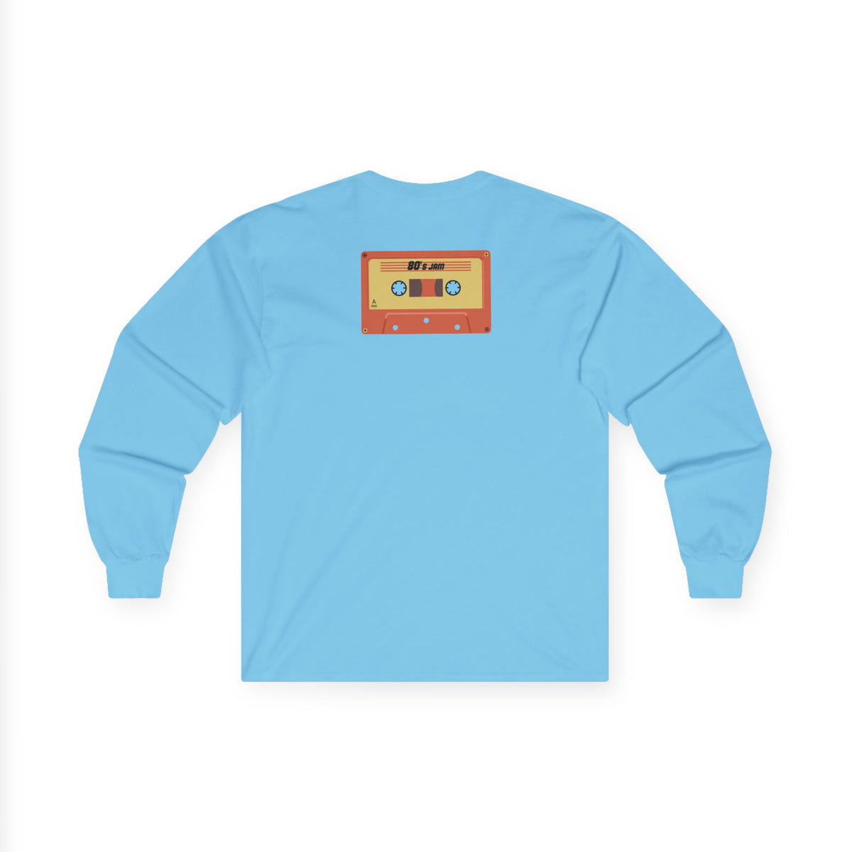 80's Made Me Long Sleeve Tee — Retro Cassette Nostalgia Shirt