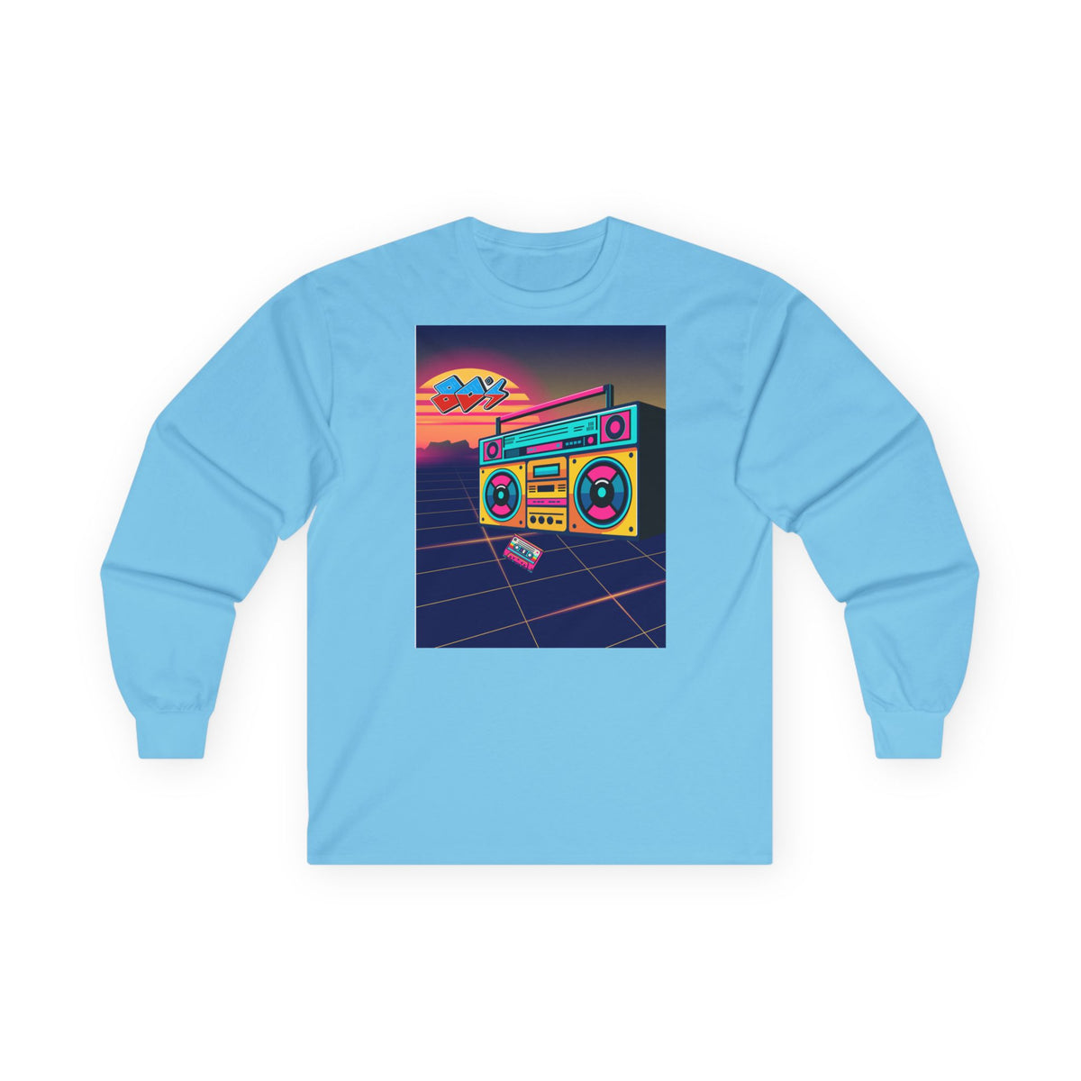 Copy of Copy of 80's Made Me Long Sleeve Tee — Retro Cassette Nostalgia Shirt
