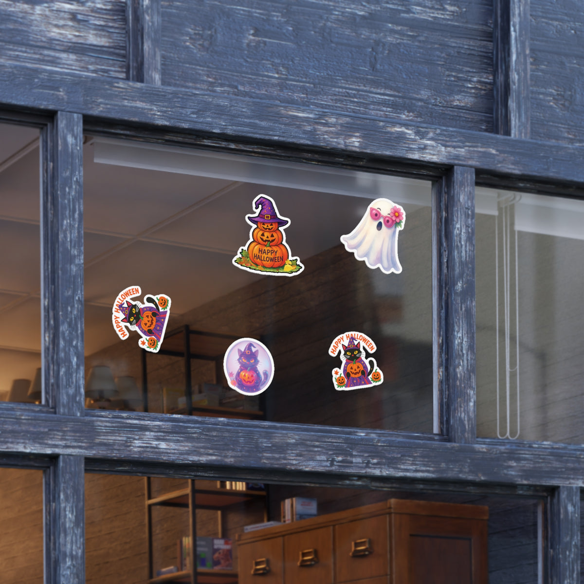 Halloween Sticker Sheet Bundle, 5pcs