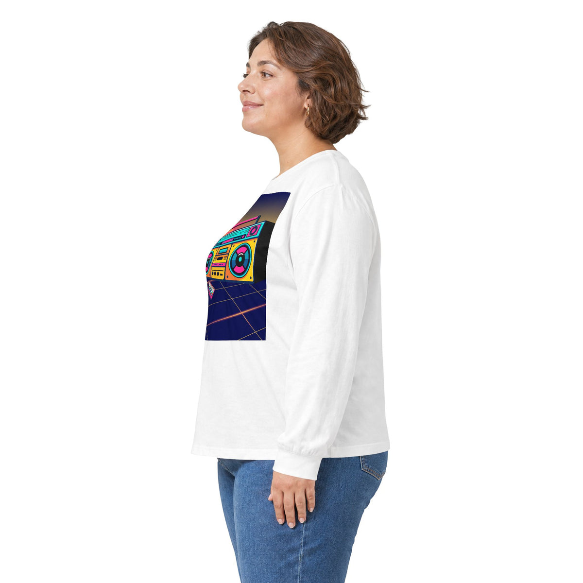 Copy of Copy of 80's Made Me Long Sleeve Tee — Retro Cassette Nostalgia Shirt