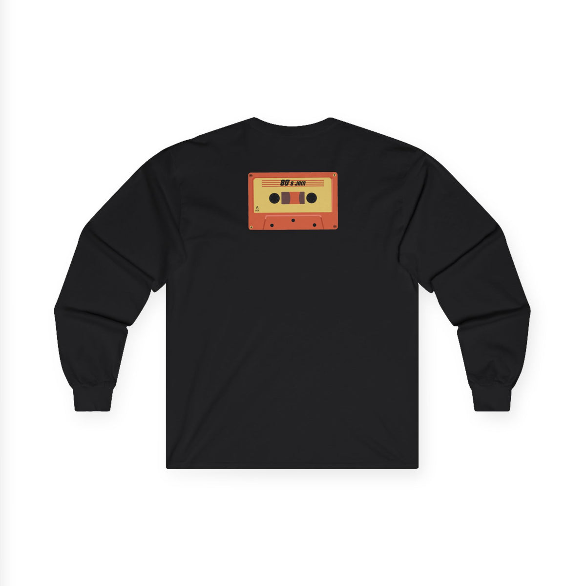 80's Made Me Long Sleeve Tee — Retro Cassette Nostalgia Shirt