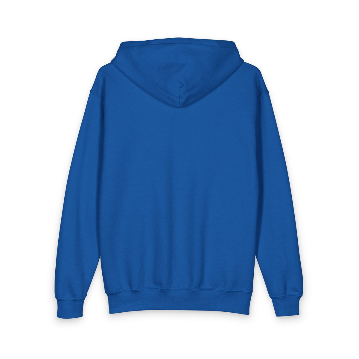 Youth Zip Hoodie — 80s Retro Neon Heart "80's Made Me" Design
